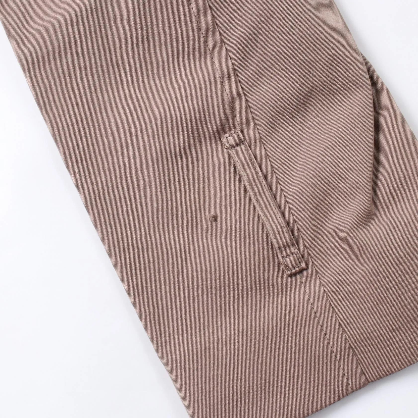 Burberry Cotton Trench Coat Brown