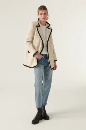 Fiara Ecru Coat
