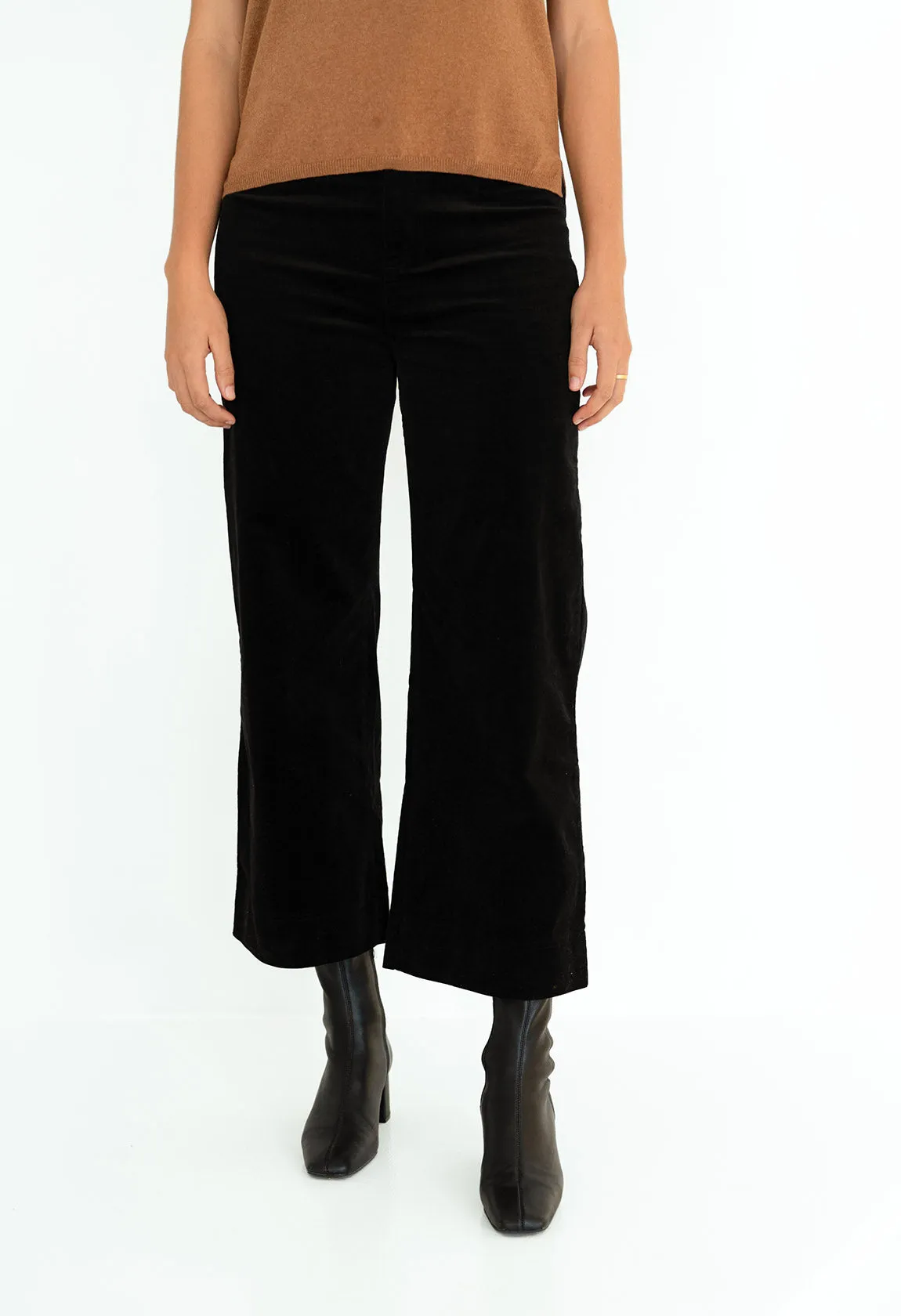 Fleetwood Cord Pant in Black