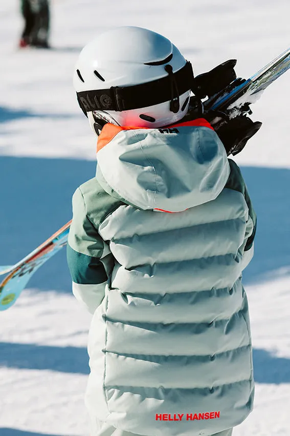 Girls Jacket - Ski Helly Hansen Diamond Green Mist