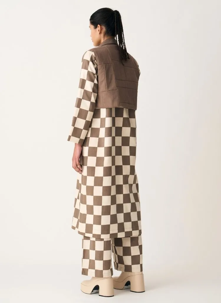 Quilted Yoke Trench