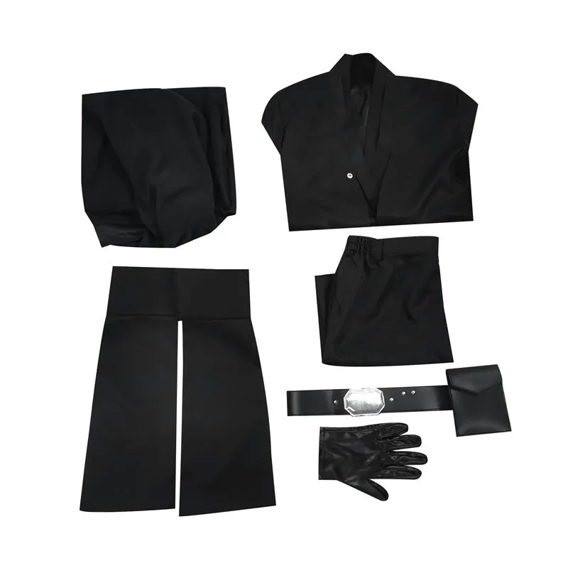 Star Wars Luke Skywalker Cosplay Costume Adult Jedi Luke Black Cloak Cape Outfit