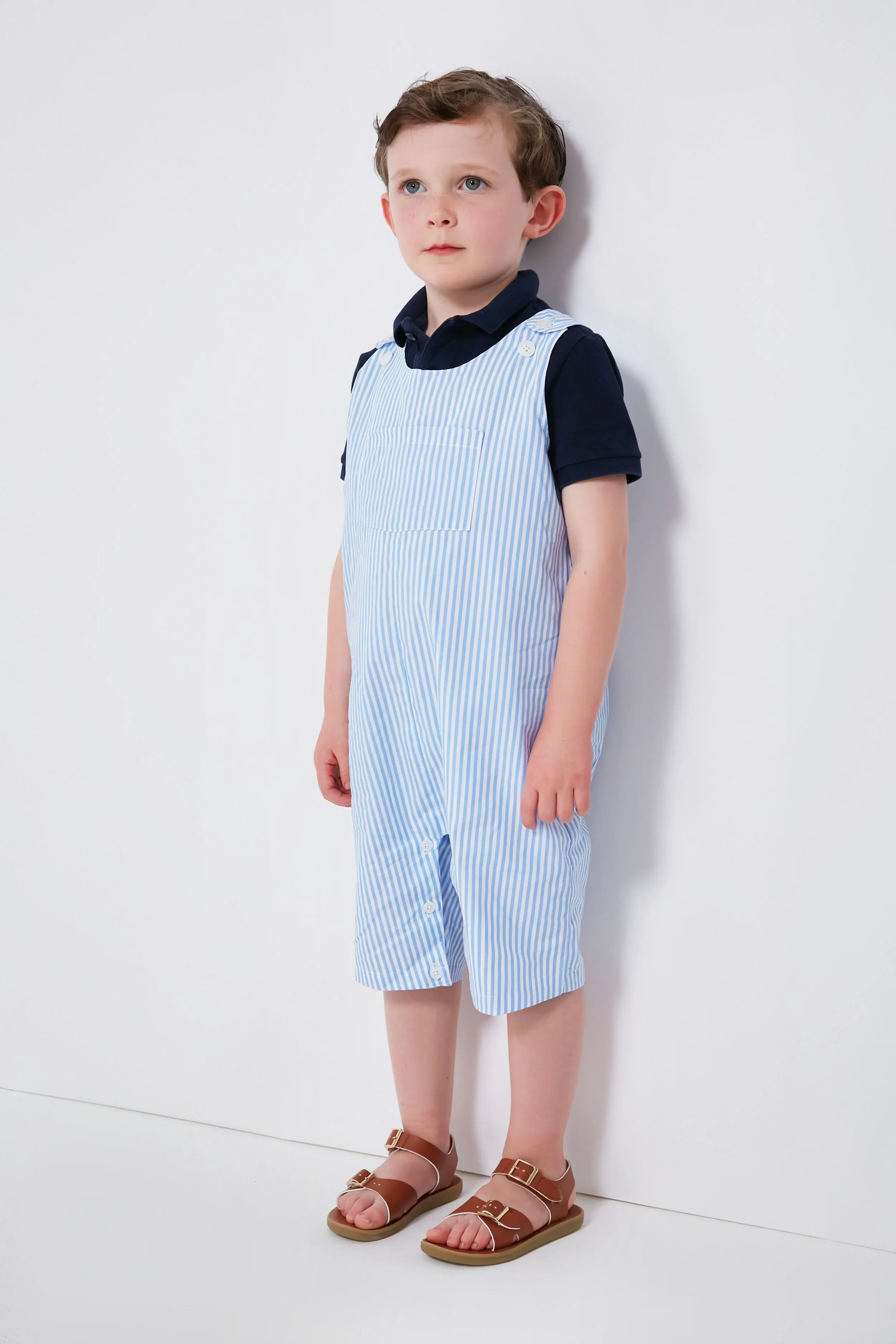 Striped Dungarees