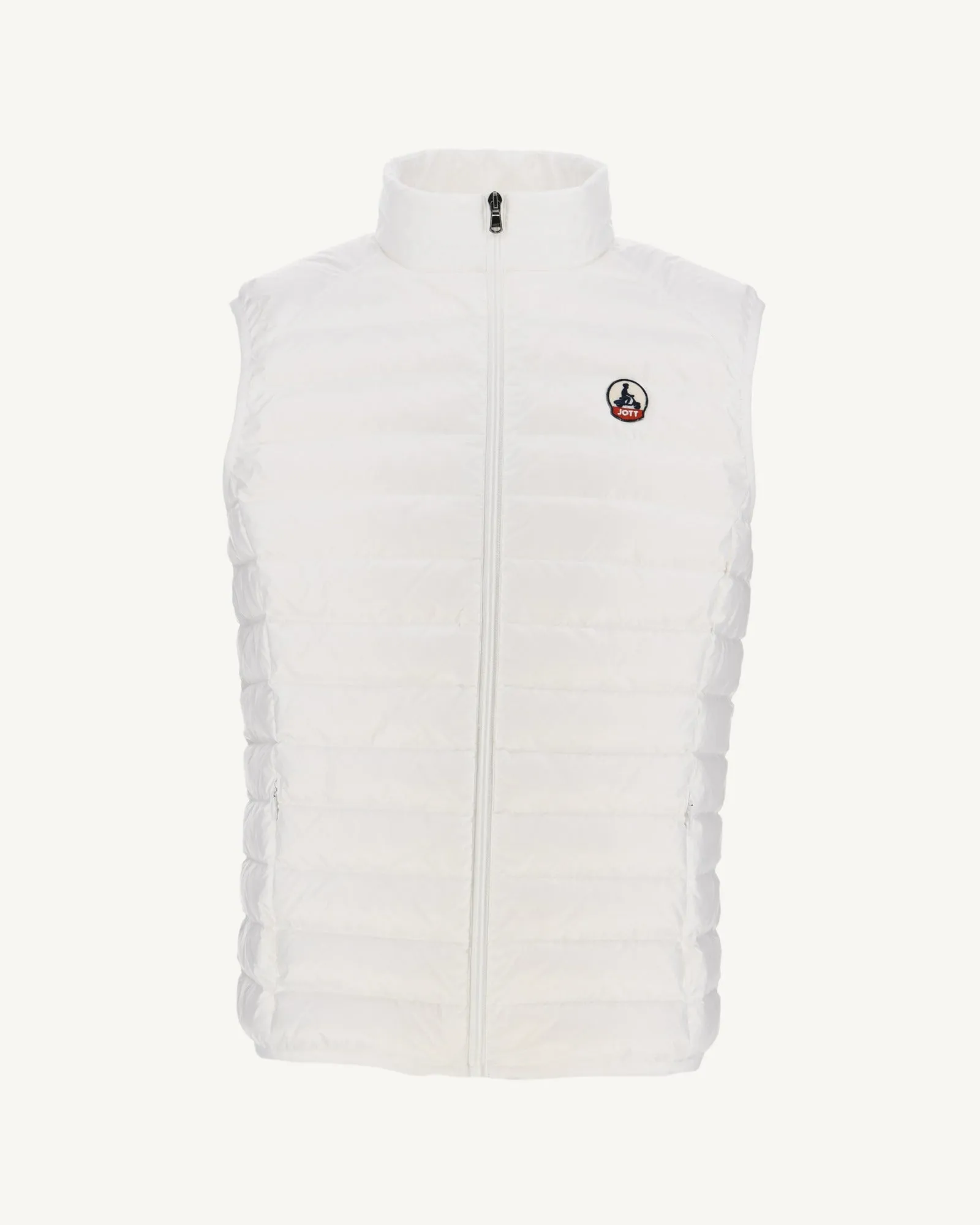 White Sleeveless down jacket Tom
