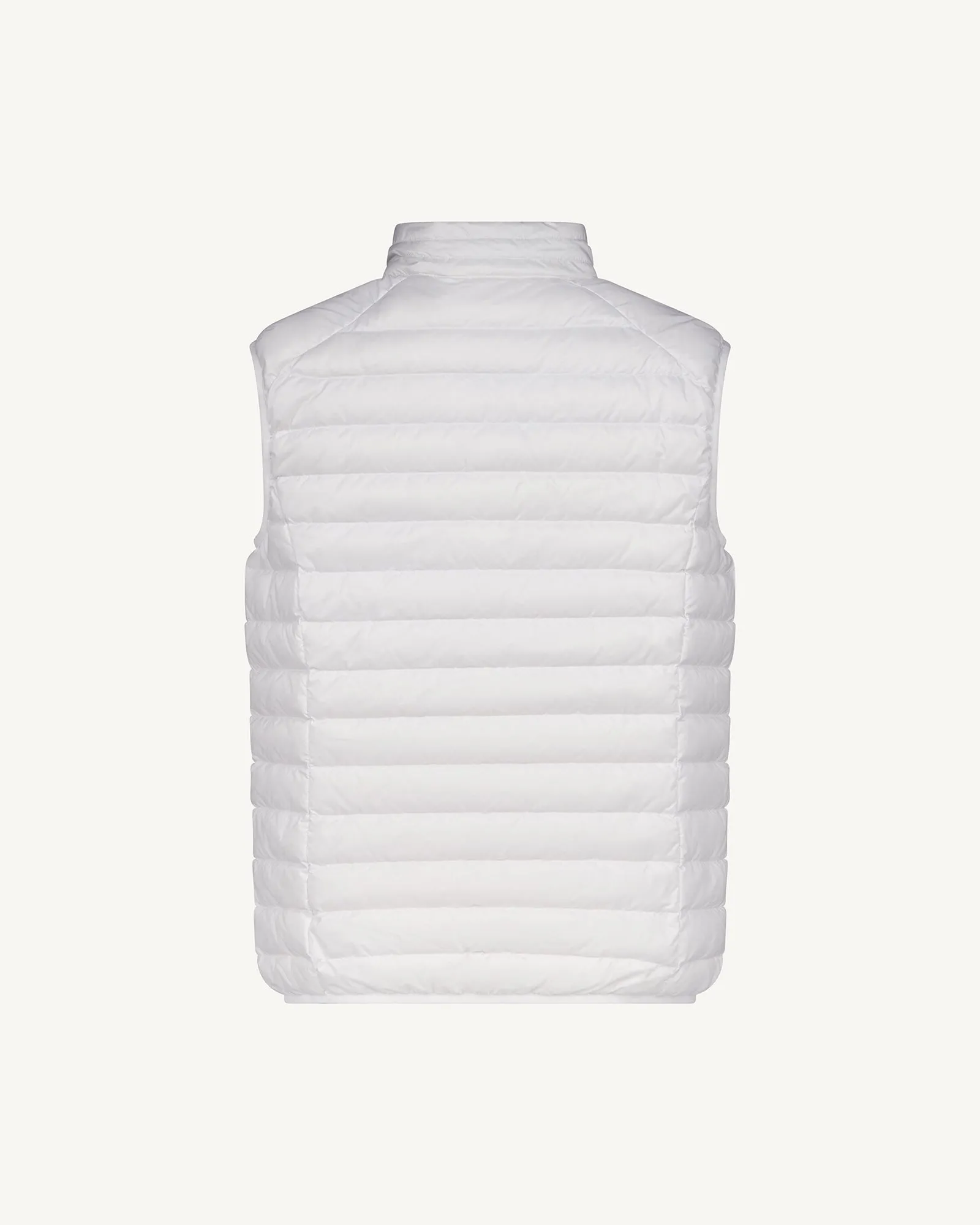 White Sleeveless down jacket Tom